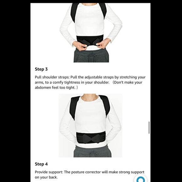 Posture Corrector for Kids and Teens - Adjustable and Breathable Back Posture St - Picture 9 of 11